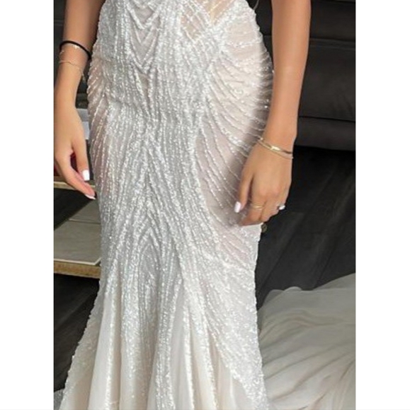 Pallas Couture Wedding Dress Bellamy Gown - Picture 4 of 5